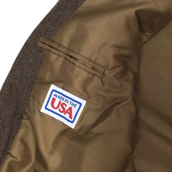 Vintage Pioneer Wear Country Gentlemen Suit Coat Blazer Jacket Western USA Sport - Picture 13 of 13